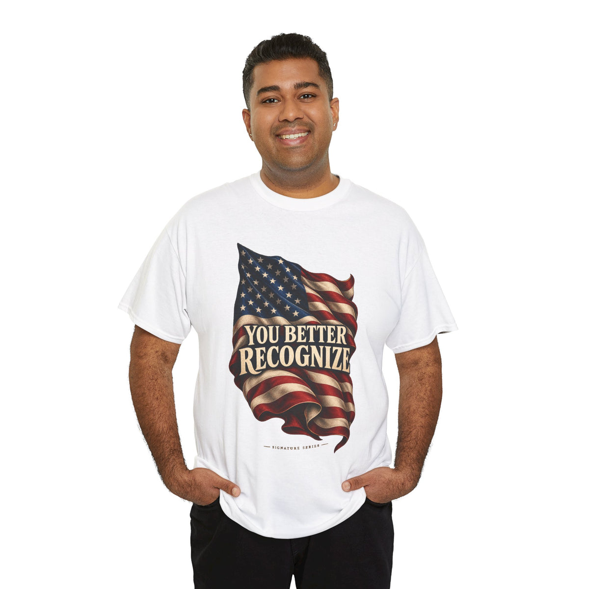 You Better Recognize American Flag T-Shirt | Patriotic Pride