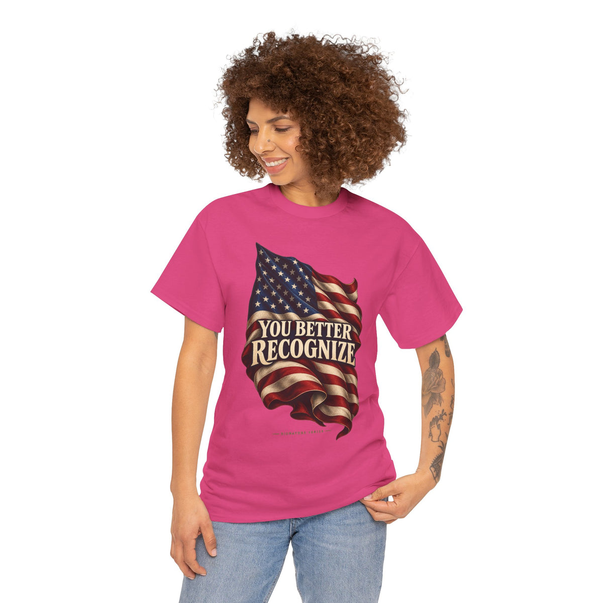 You Better Recognize American Flag T-Shirt | Patriotic Pride