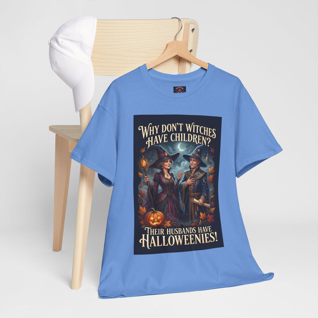 Halloweenies Witch Joke T-Shirt | Cheeky Halloween Humor