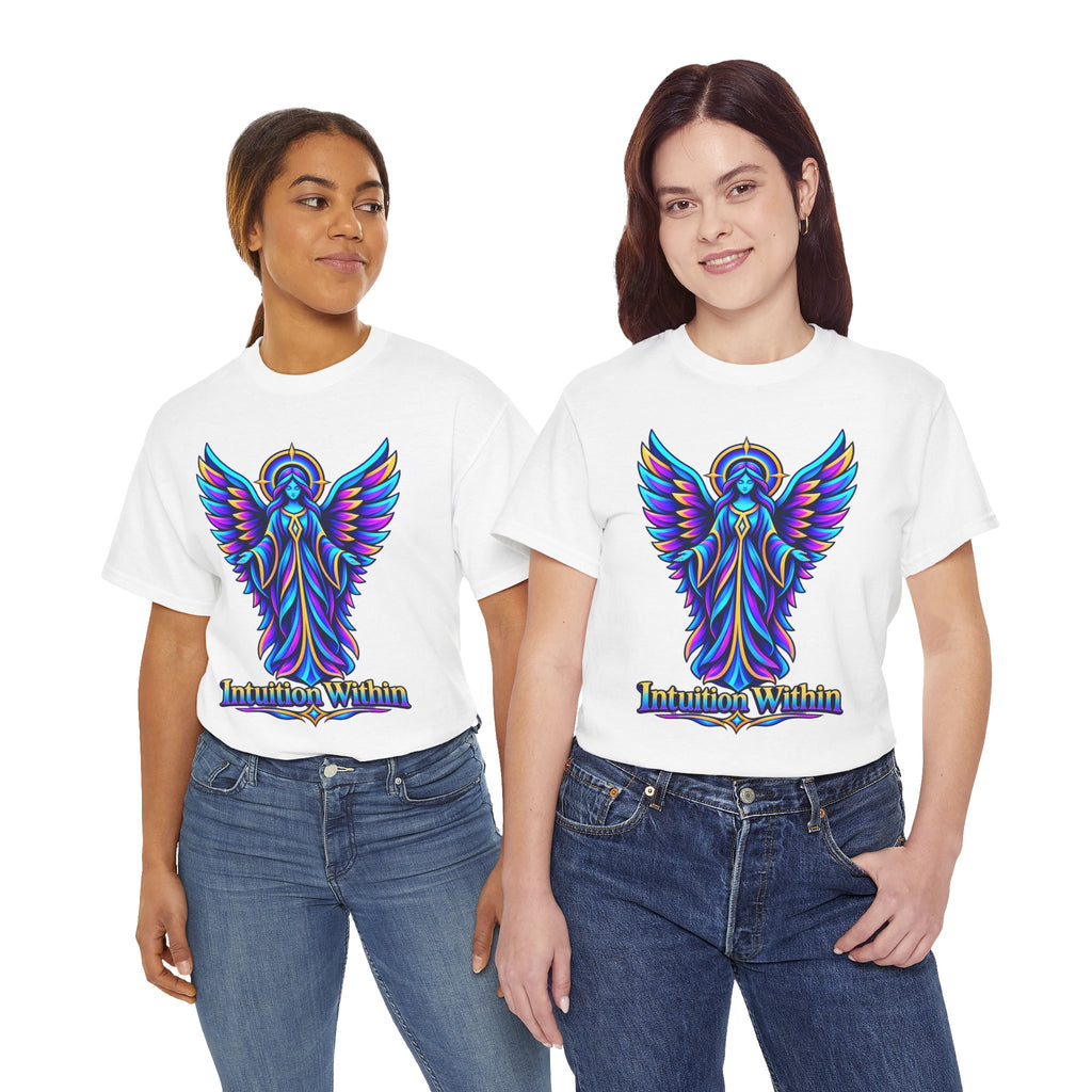 Intuition Within Angel Wings T-Shirt | Trust Your Inner Voice
