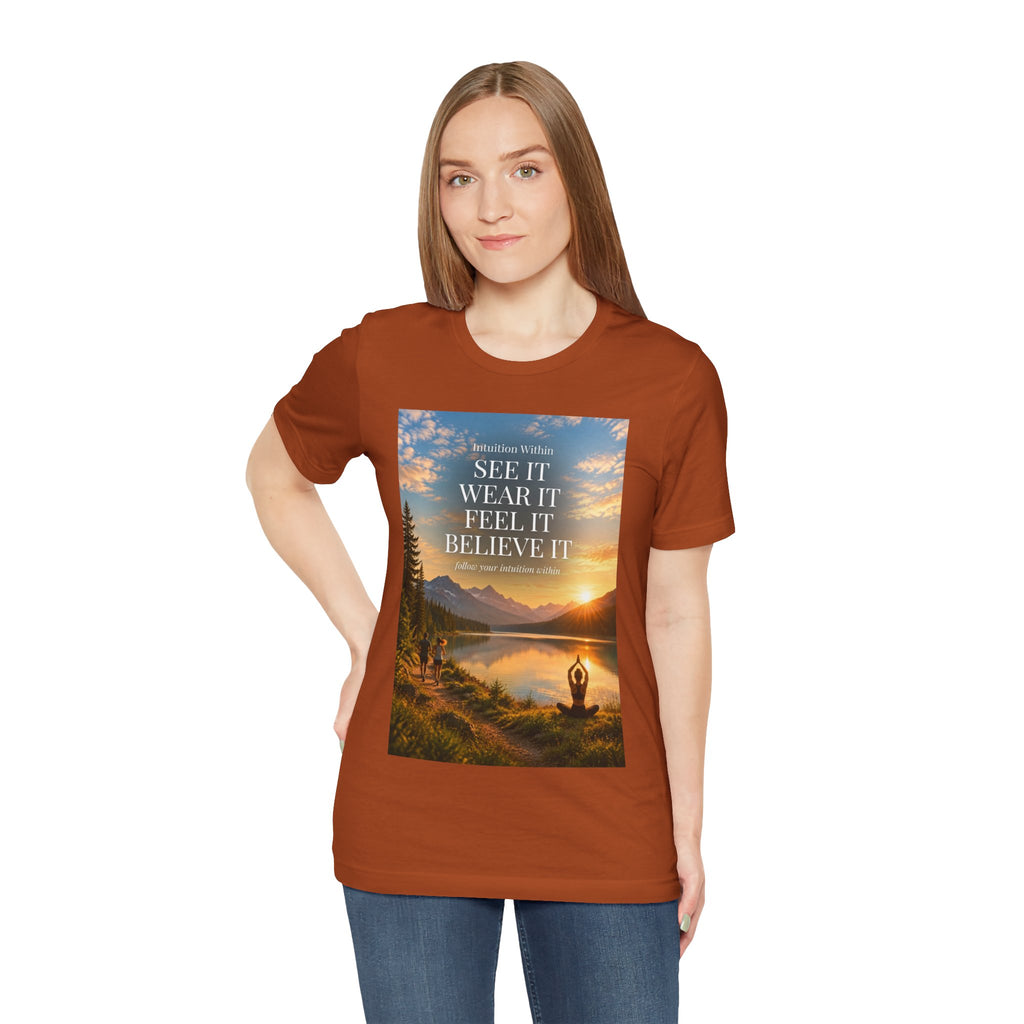 Intuition Within Signature Tee | Meditation Lake