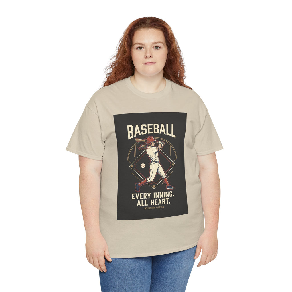 Every Inning, All Heart Baseball T-Shirt