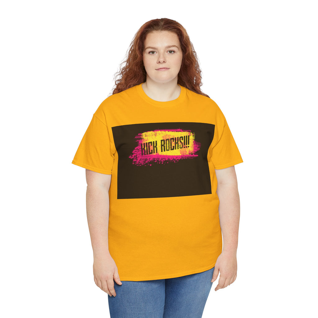 Kick Rocks Graphic Tee – Front Print | Intuition Within