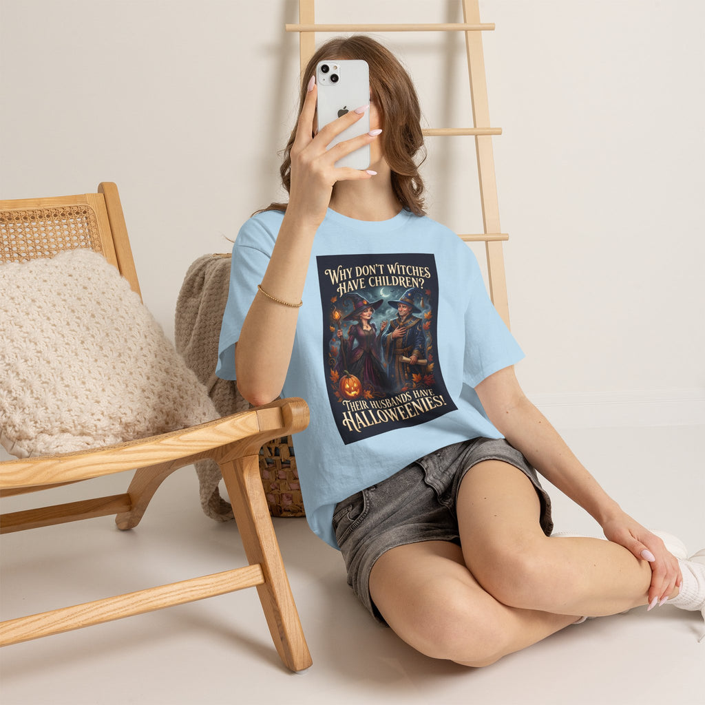 Halloweenies Witch Joke T-Shirt | Cheeky Halloween Humor