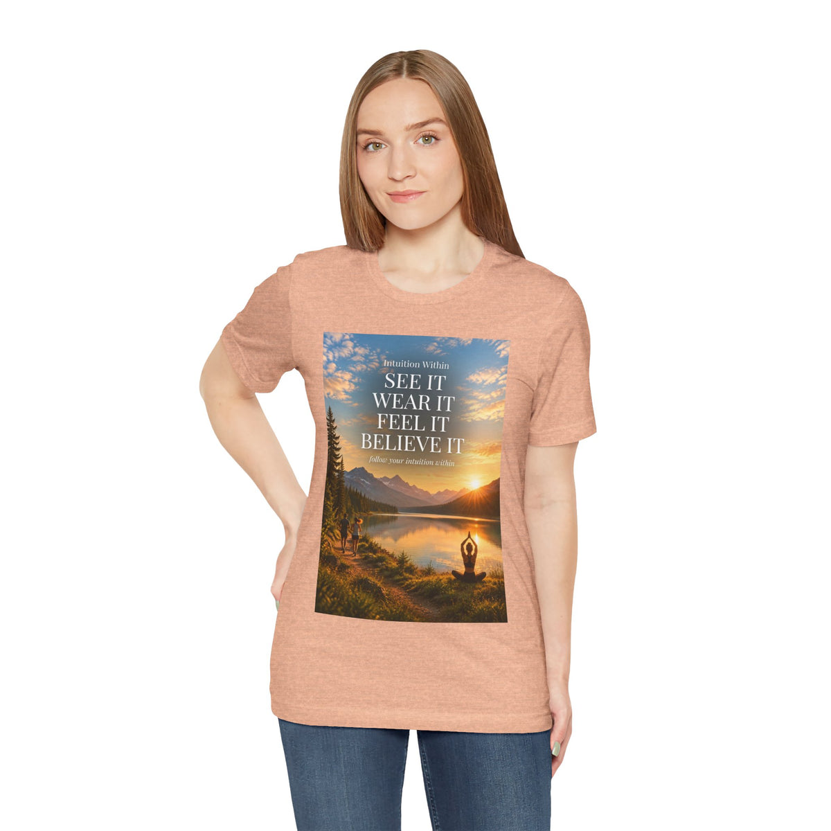 Intuition Within Signature Tee | Meditation Lake
