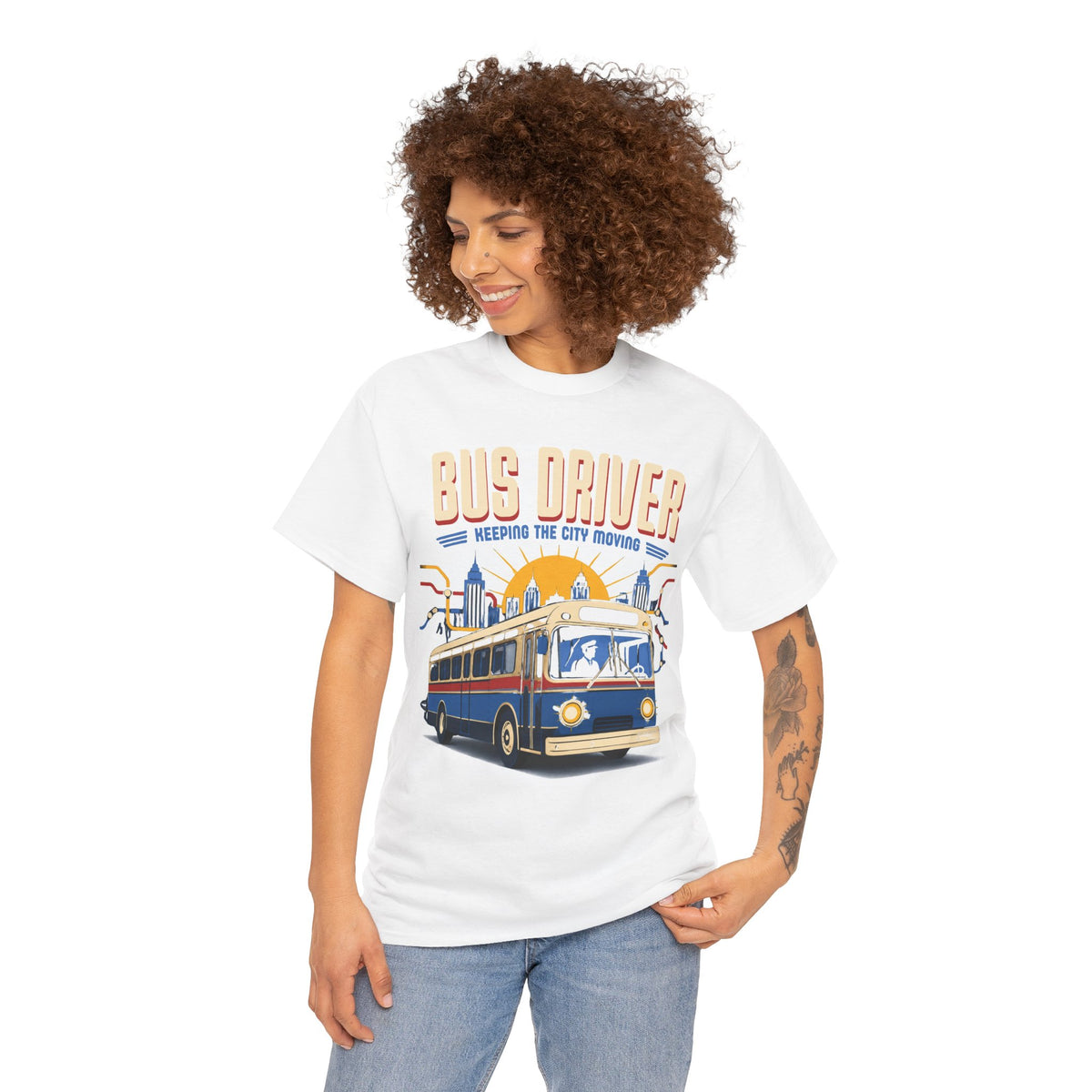 Bus Driver Retro Tribute Tee