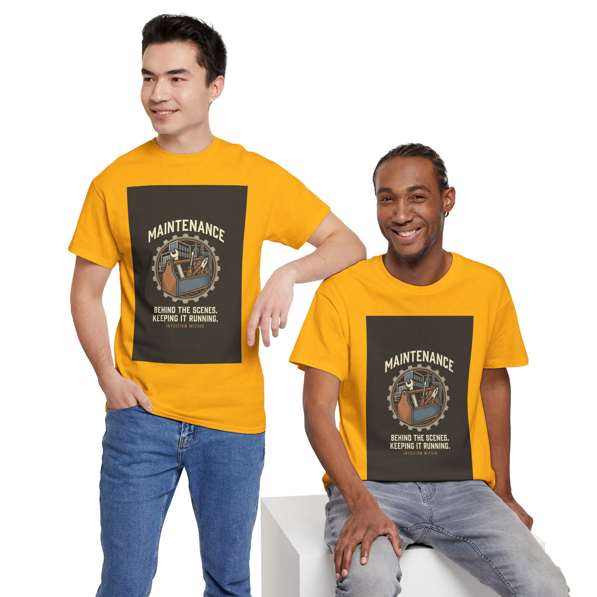 Keeping It Running Maintenance Worker T-Shirt
