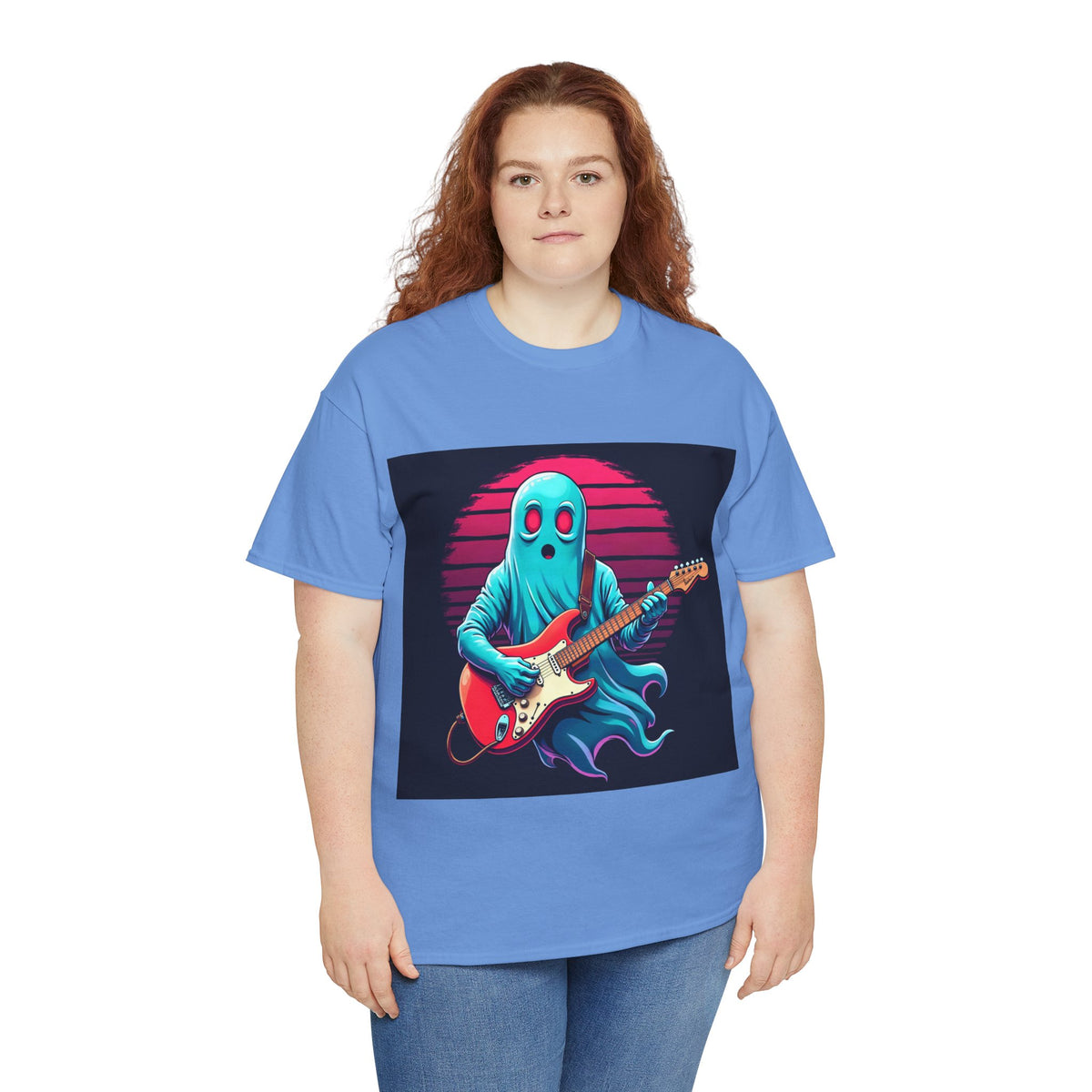 Ghost Guitarist Graphic Tee