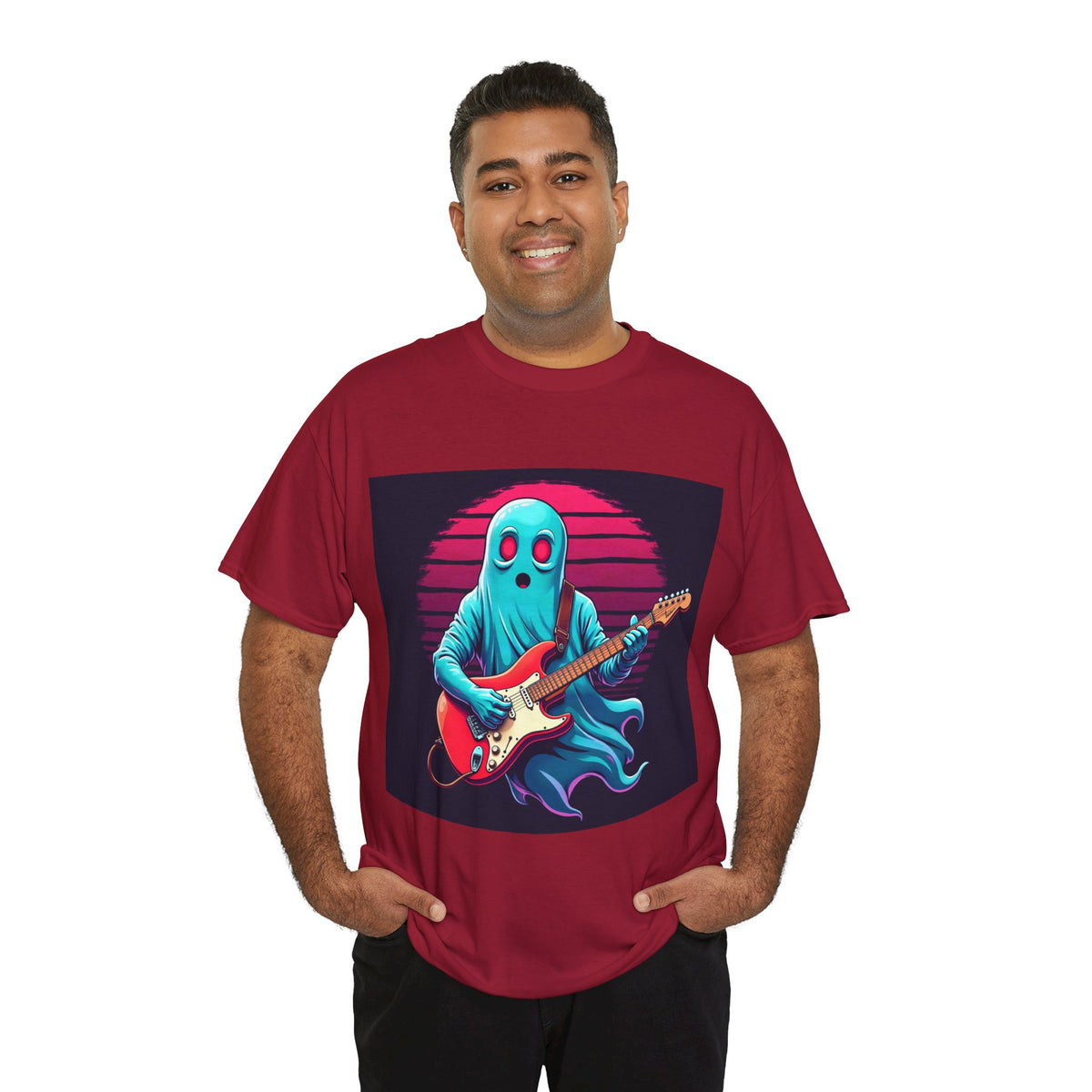 Ghost Guitarist Graphic Tee