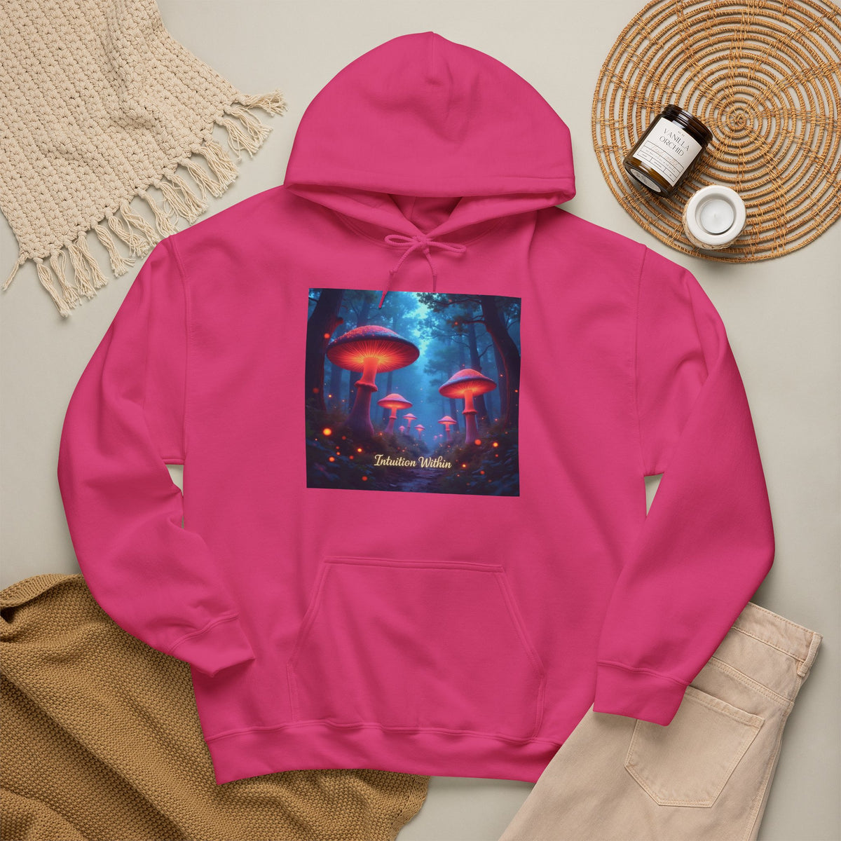 Enchanted Mushroom Forest Hoodie