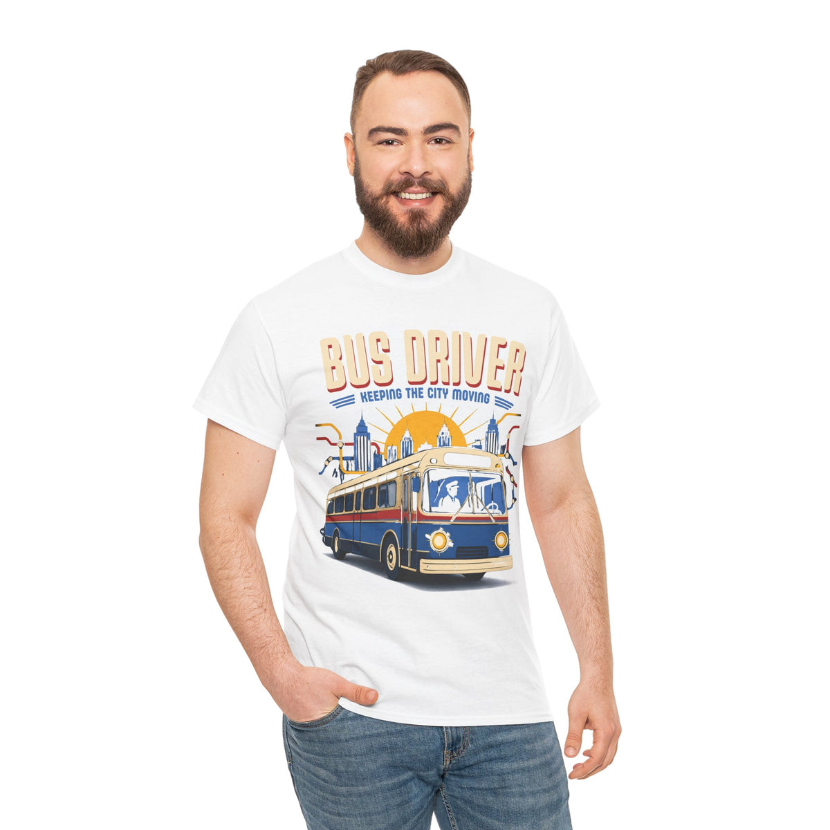 Bus Driver Retro Tribute Tee