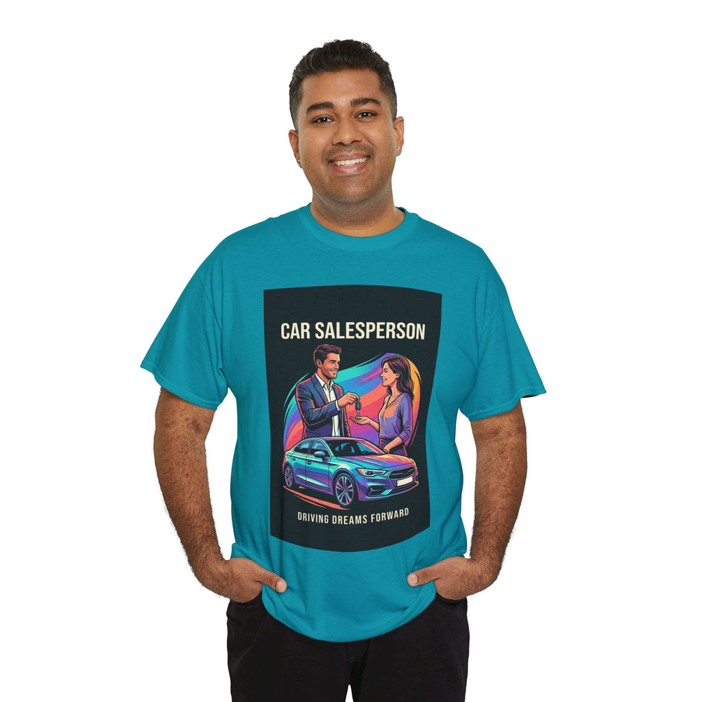 Driving Dreams Forward Car Salesperson T-Shirt