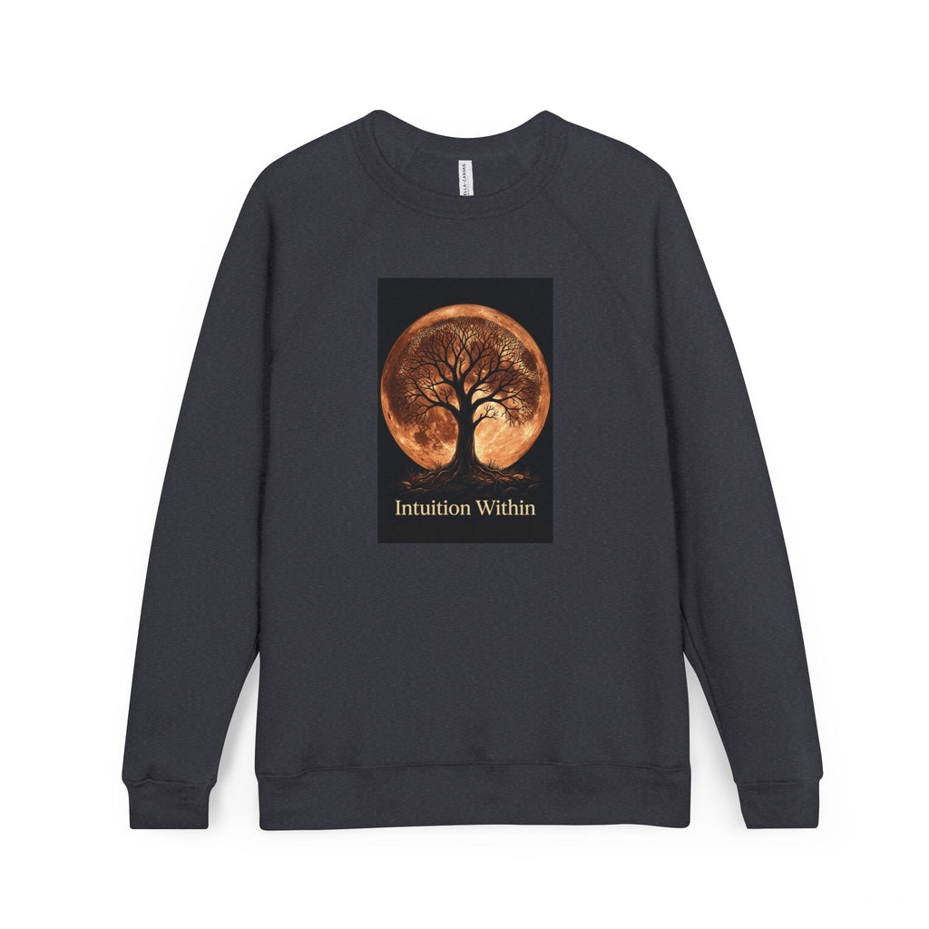 Tree Moon Raglan Sweatshirt | Intuition Within Signature Series