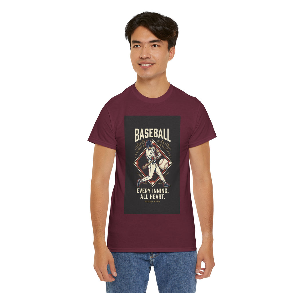 Every Inning, All Heart Baseball T-Shirt