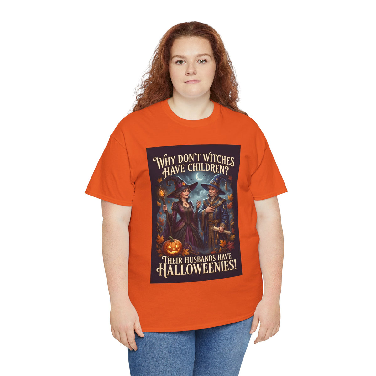 Halloweenies Witch Joke T-Shirt | Cheeky Halloween Humor