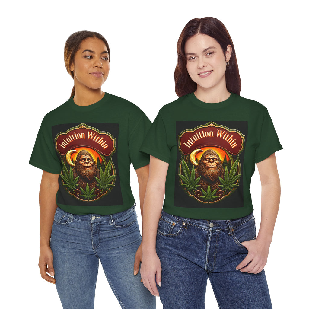 Bigfoot Crescent Moon Graphic Tee