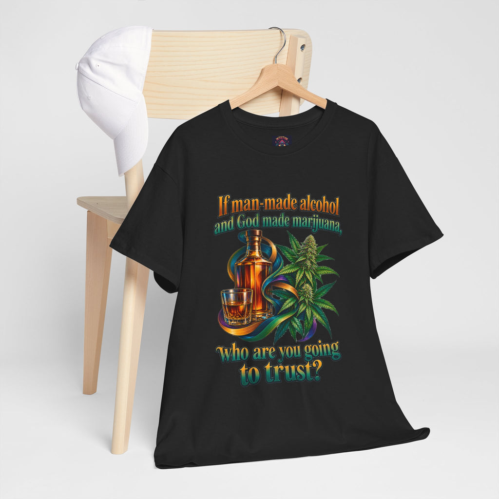 Homemade Alcohol & Cannabis Humor T-Shirt