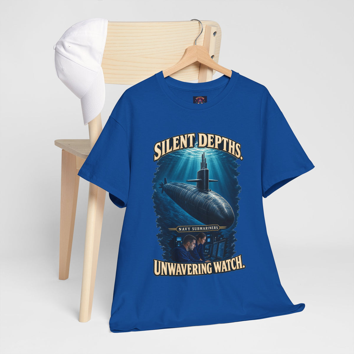 Silent Depths, Unwavering Watch T-Shirt | Submariner Tribute