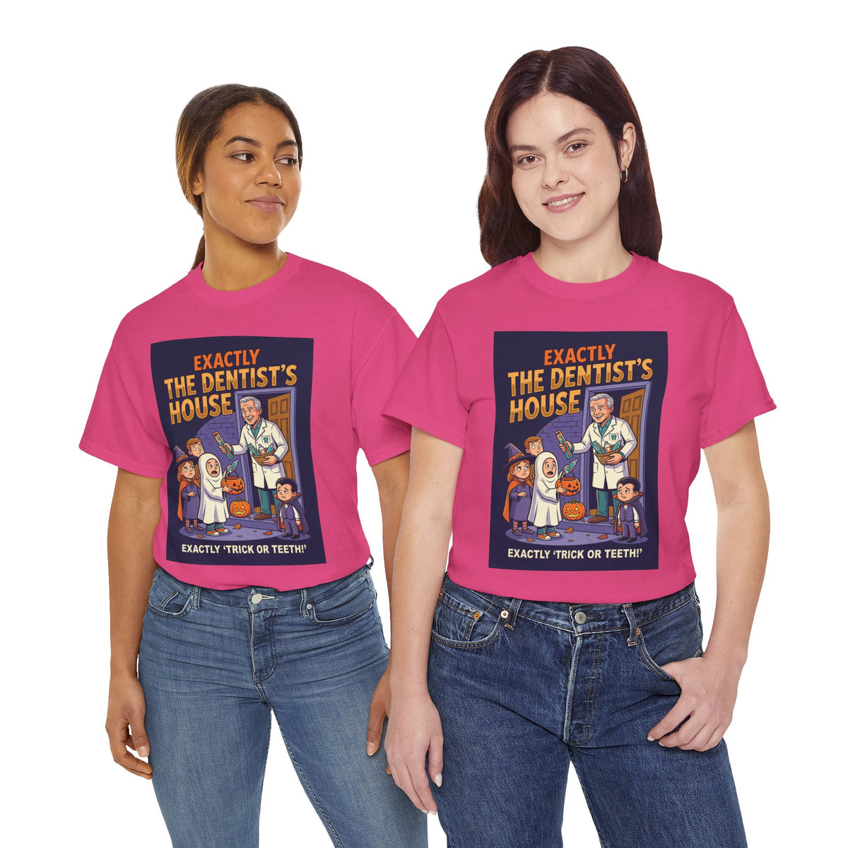 Trick or Teeth! Dentist Halloween T-Shirt | Dental Humor