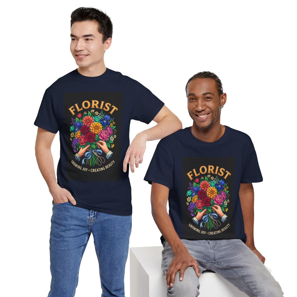 Growing Joy, Creating Beauty Florist T-Shirt