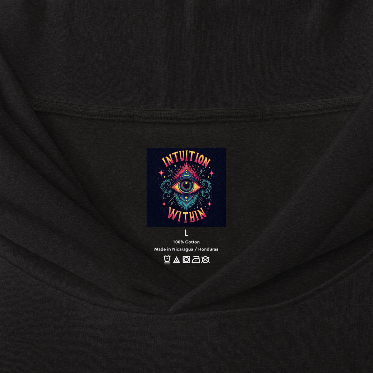 Intuition Within Signature Hooded Long Sleeve Tee | Believe It
