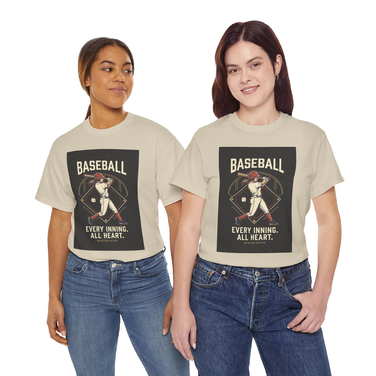 Every Inning, All Heart Baseball T-Shirt