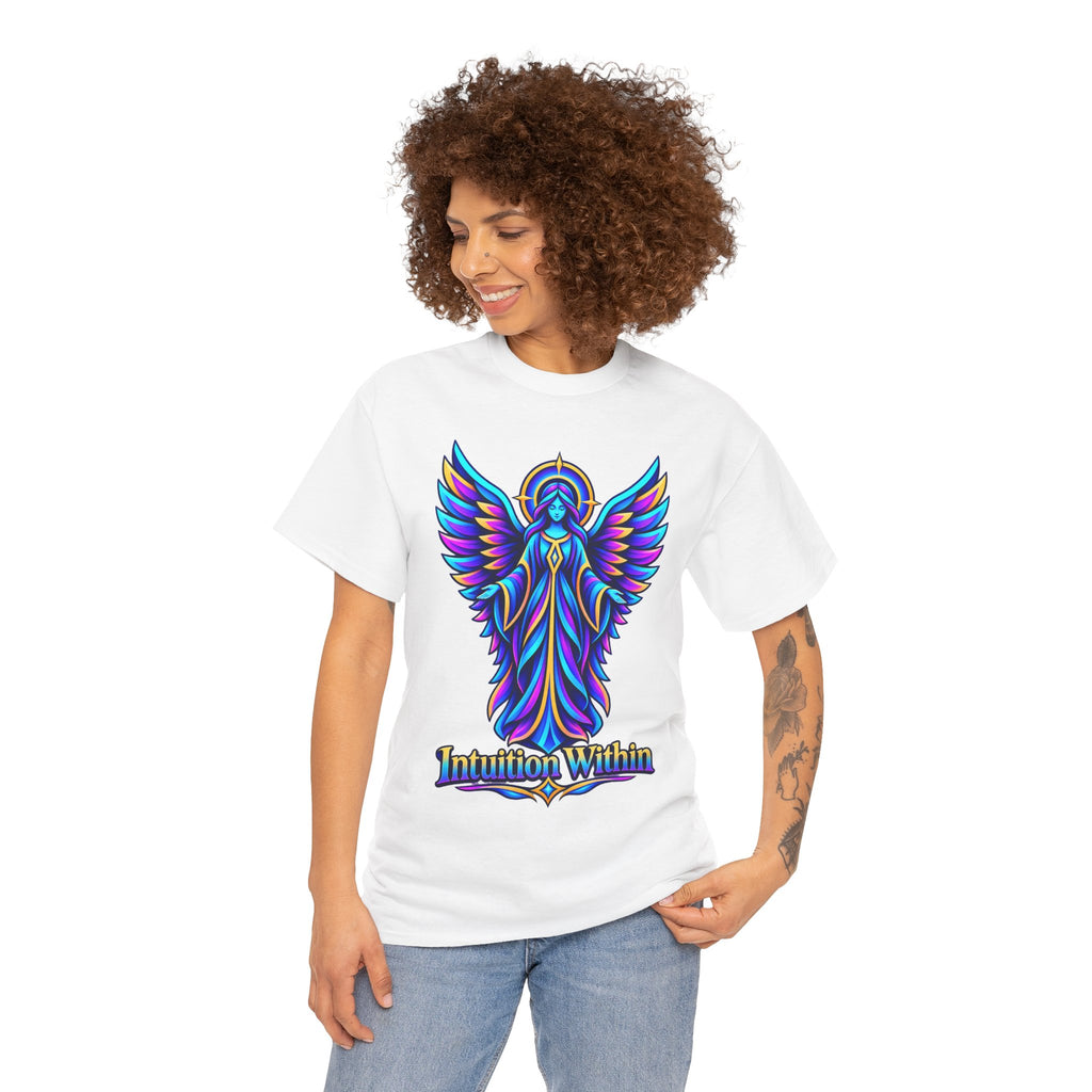Intuition Within Angel Wings T-Shirt | Trust Your Inner Voice