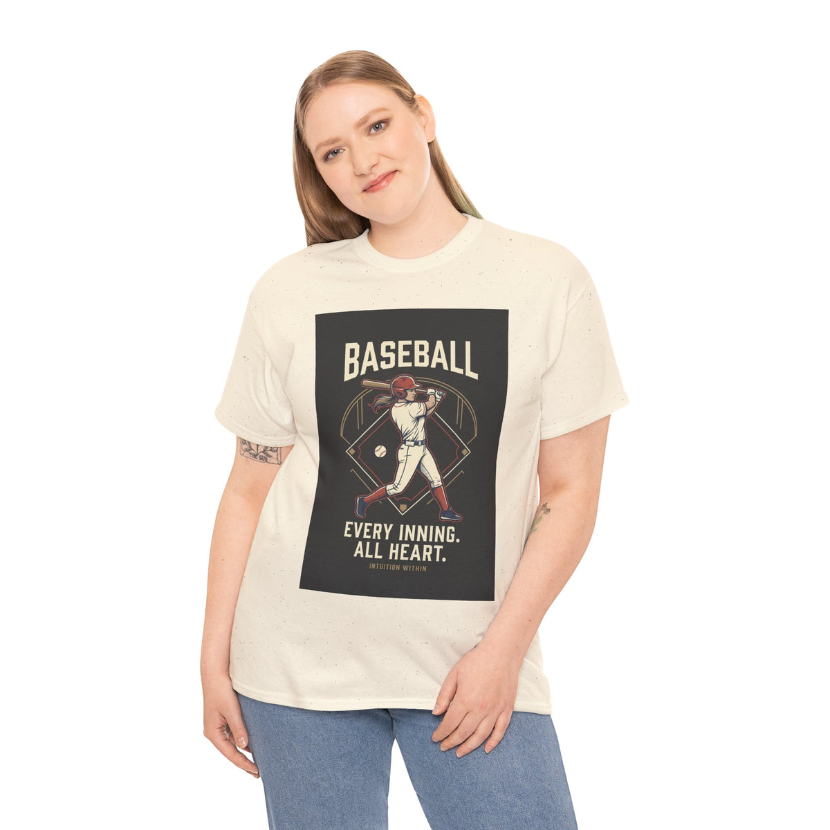Every Inning, All Heart Baseball T-Shirt