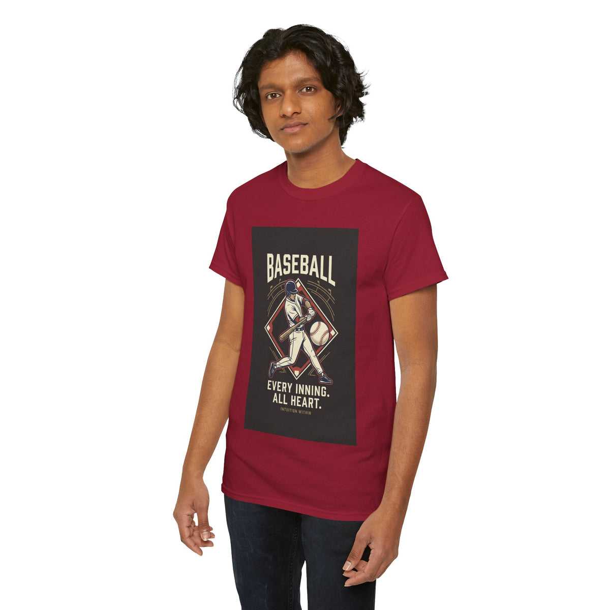 Every Inning, All Heart Baseball T-Shirt