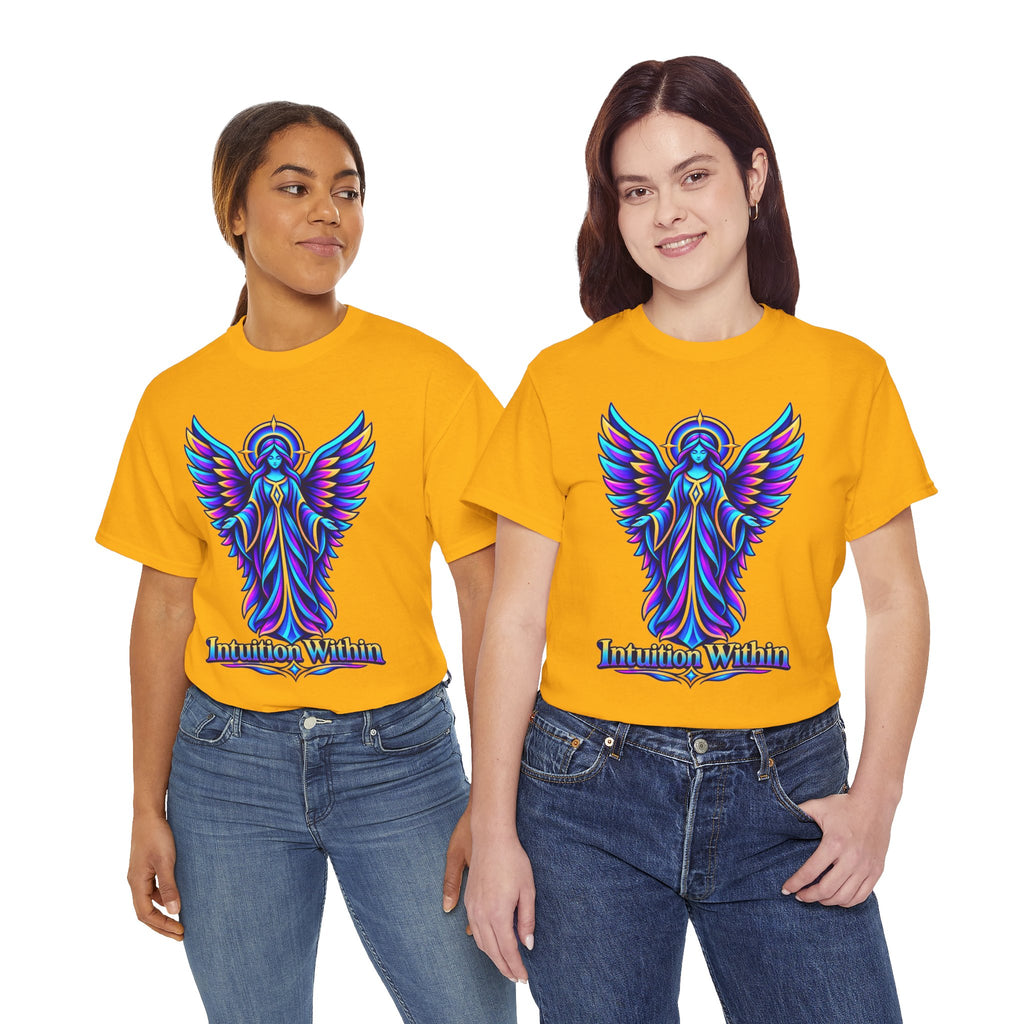 Intuition Within Angel Wings T-Shirt | Trust Your Inner Voice