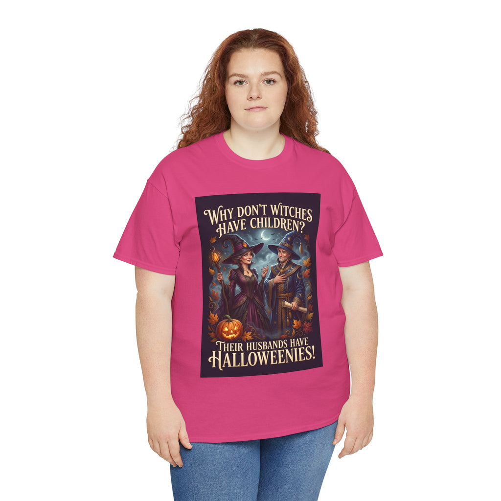 Halloweenies Witch Joke T-Shirt | Cheeky Halloween Humor