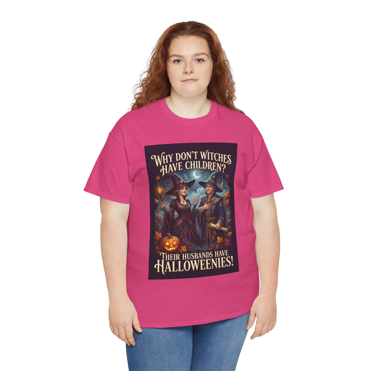 Halloweenies Witch Joke T-Shirt | Cheeky Halloween Humor