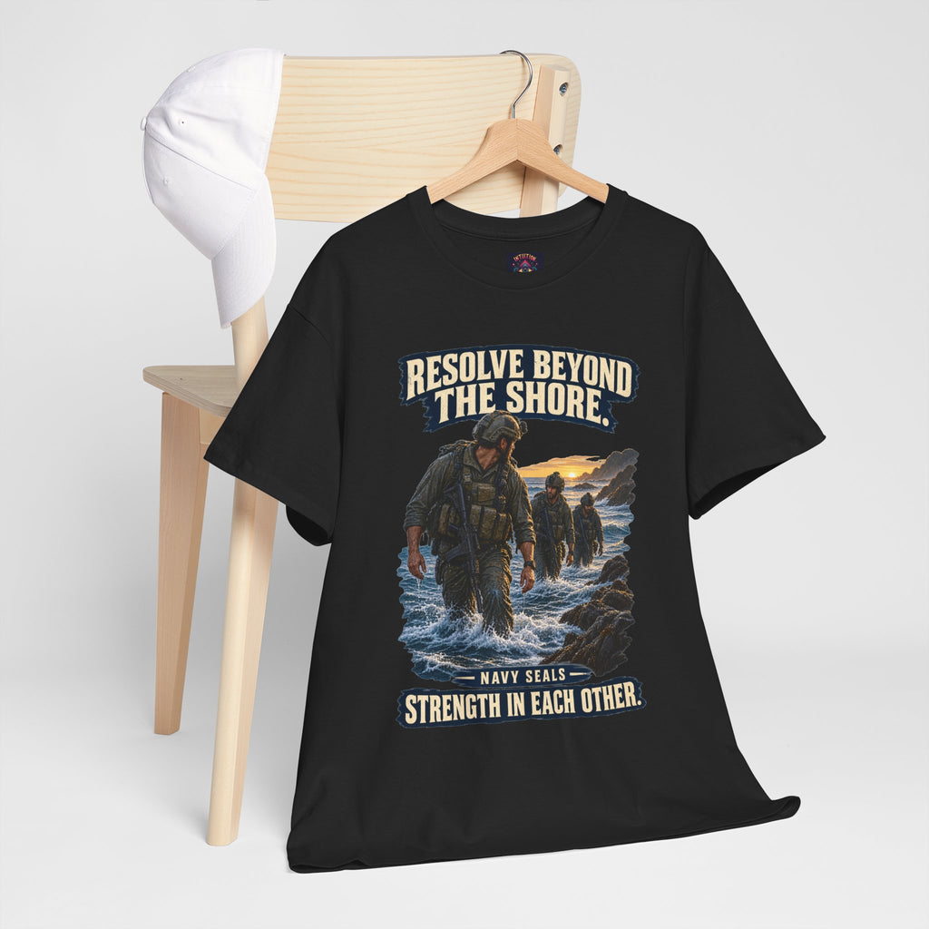 Resolve Beyond the Shore T-Shirt | Navy SEALs Tribute