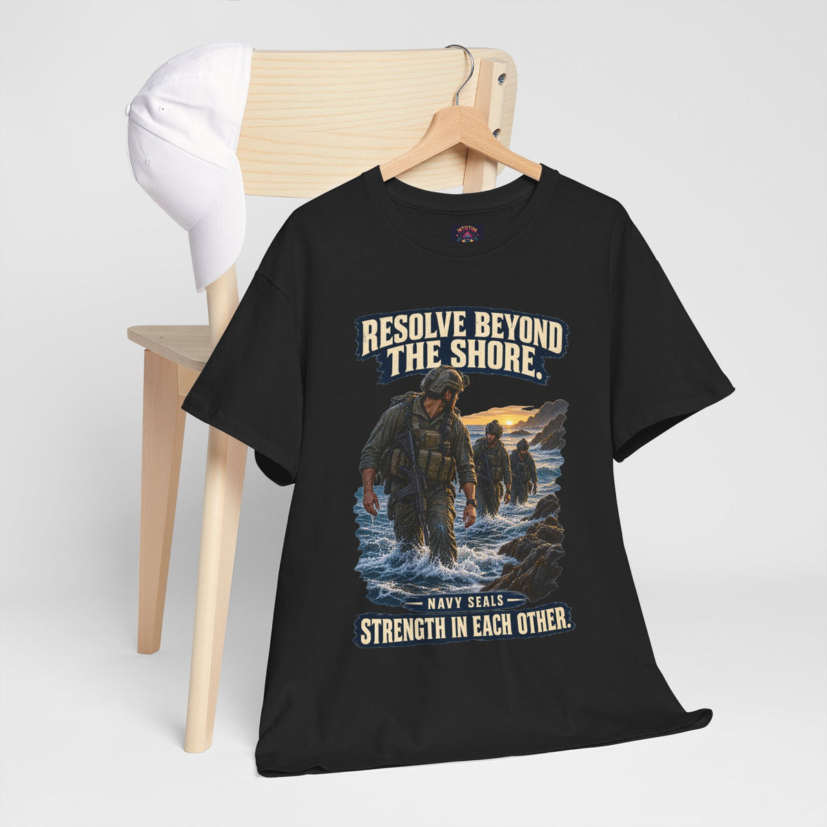 Resolve Beyond the Shore T-Shirt | Navy SEALs Tribute