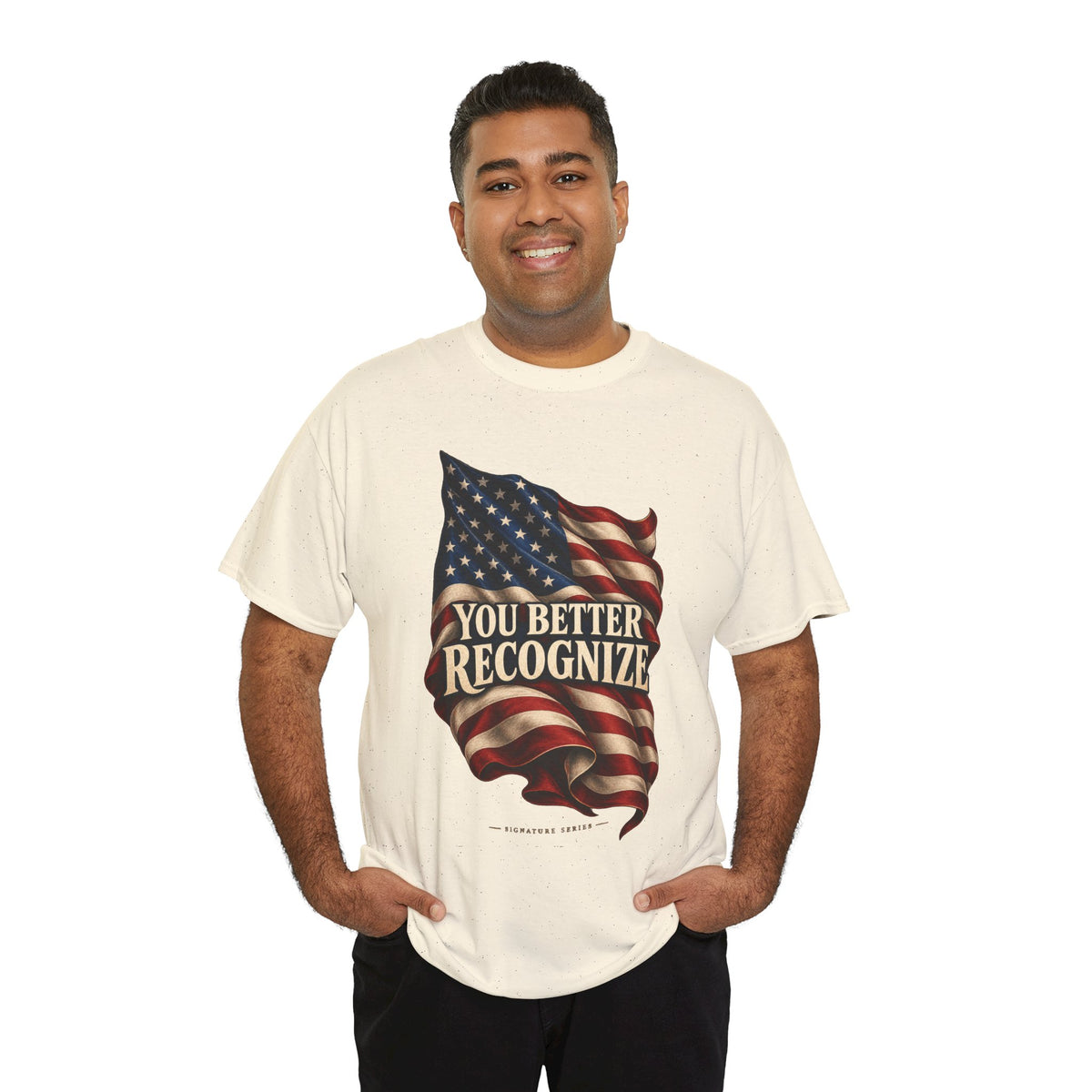 You Better Recognize American Flag T-Shirt | Patriotic Pride