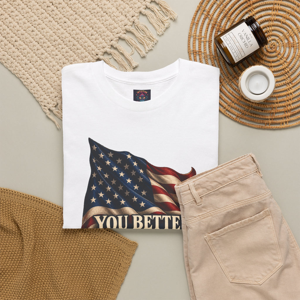 You Better Recognize American Flag T-Shirt | Patriotic Pride