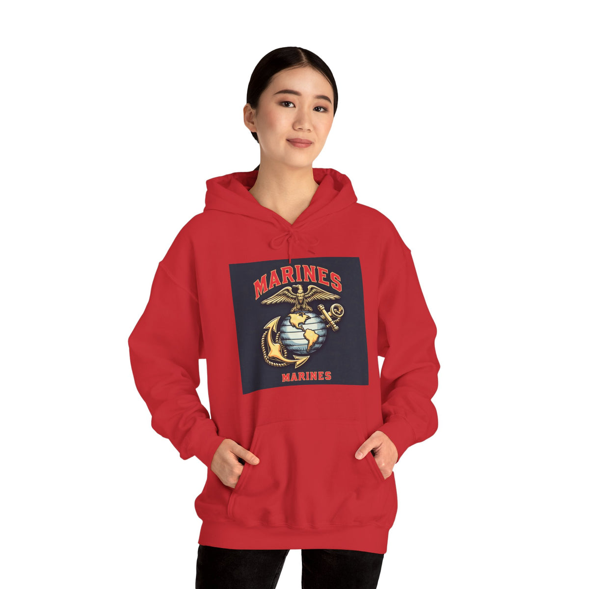 U.S. Marines Tribute Hoodie | Intuition Within