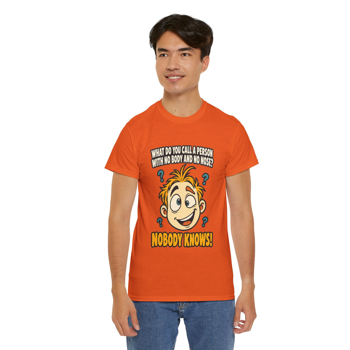 Nobody Knows! Funny Riddle T-Shirt