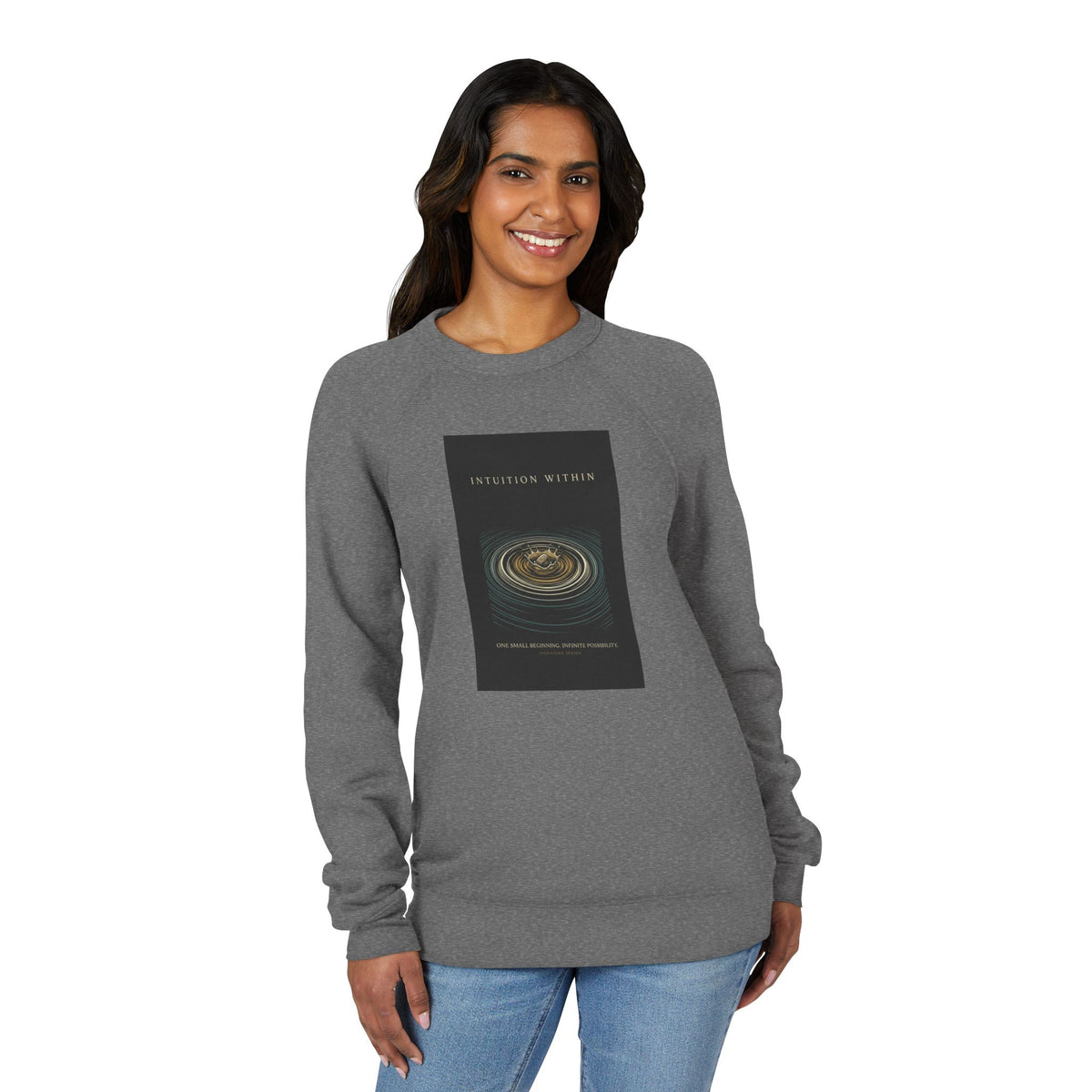 Cosmic Spiral Sweatshirt | Intuition Within Signature Series