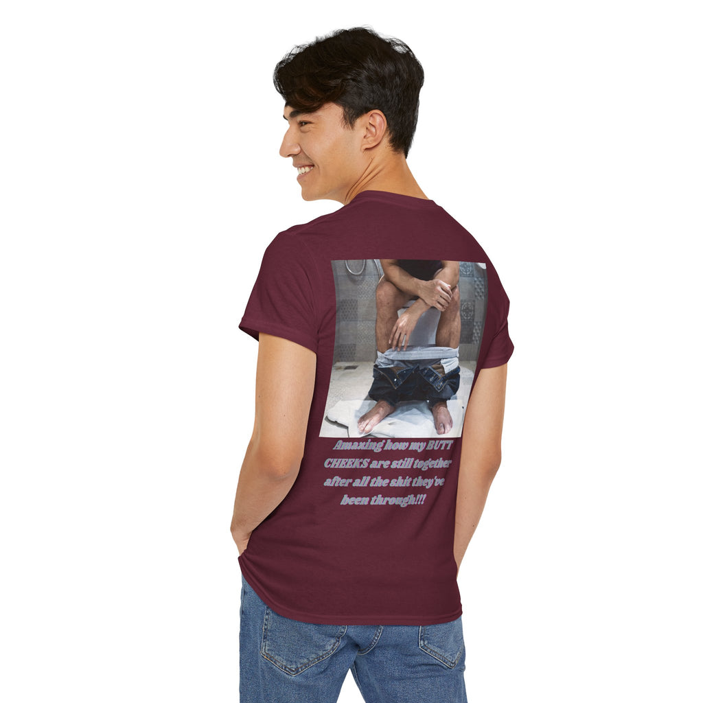 Still Together Bathroom Humor Tee – Back Print | Intuition Within