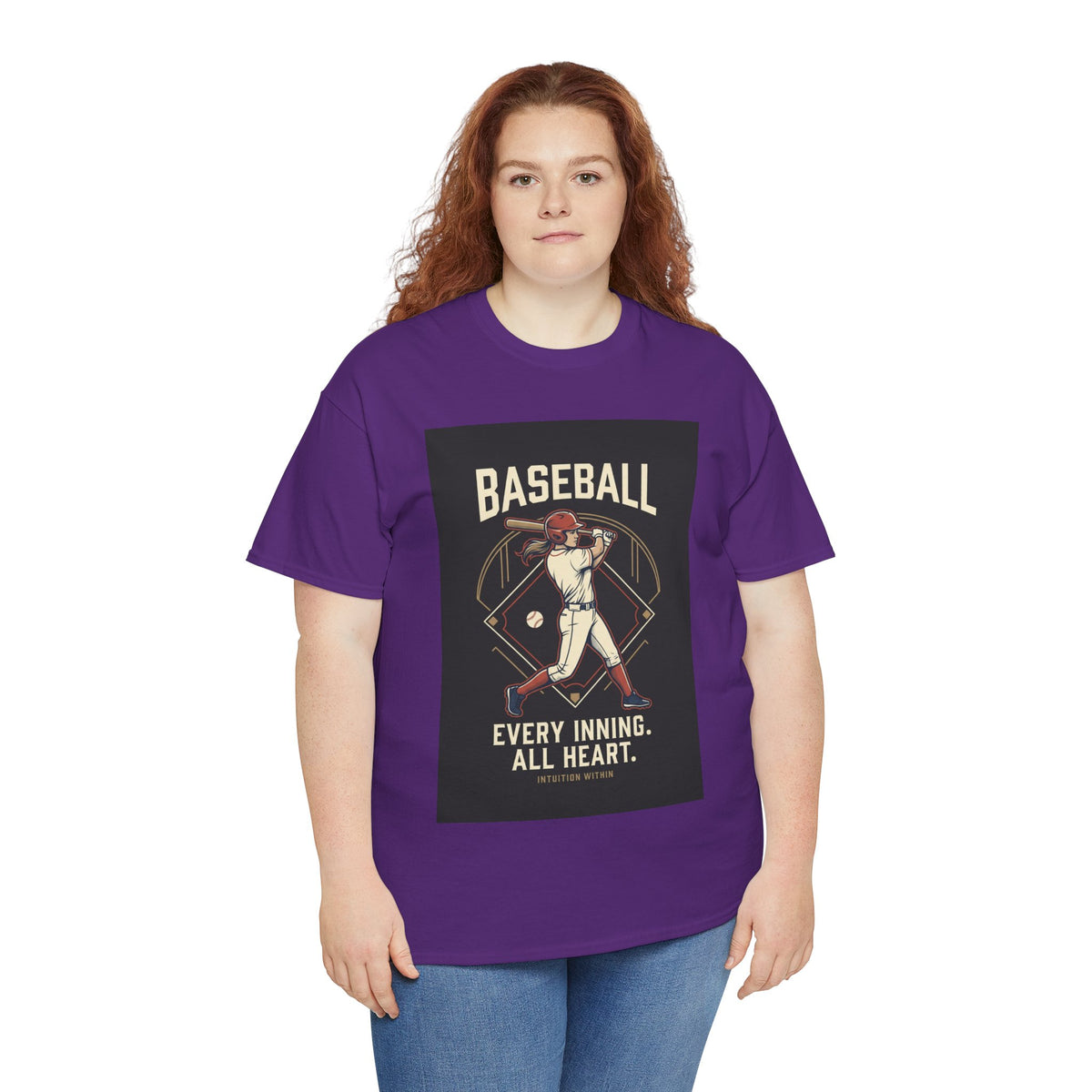 Every Inning, All Heart Baseball T-Shirt