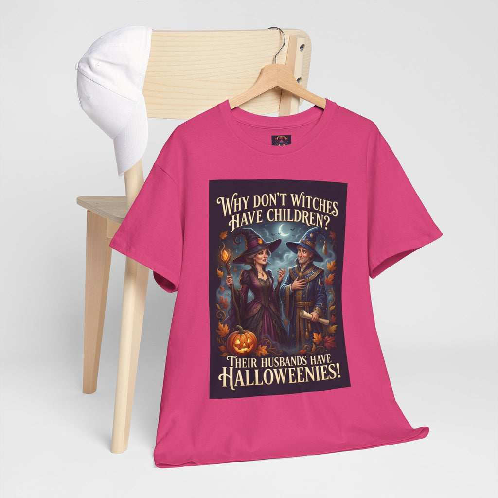 Halloweenies Witch Joke T-Shirt | Cheeky Halloween Humor
