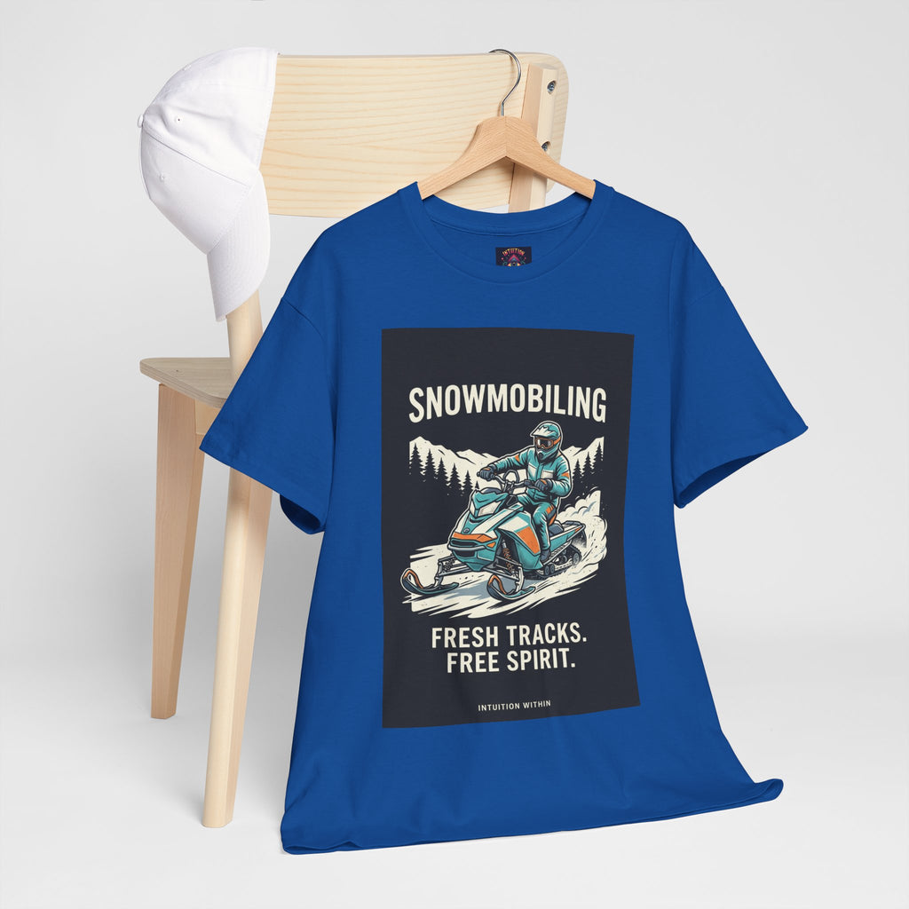 Fresh Tracks, Free Spirit Snowmobiling T-Shirt