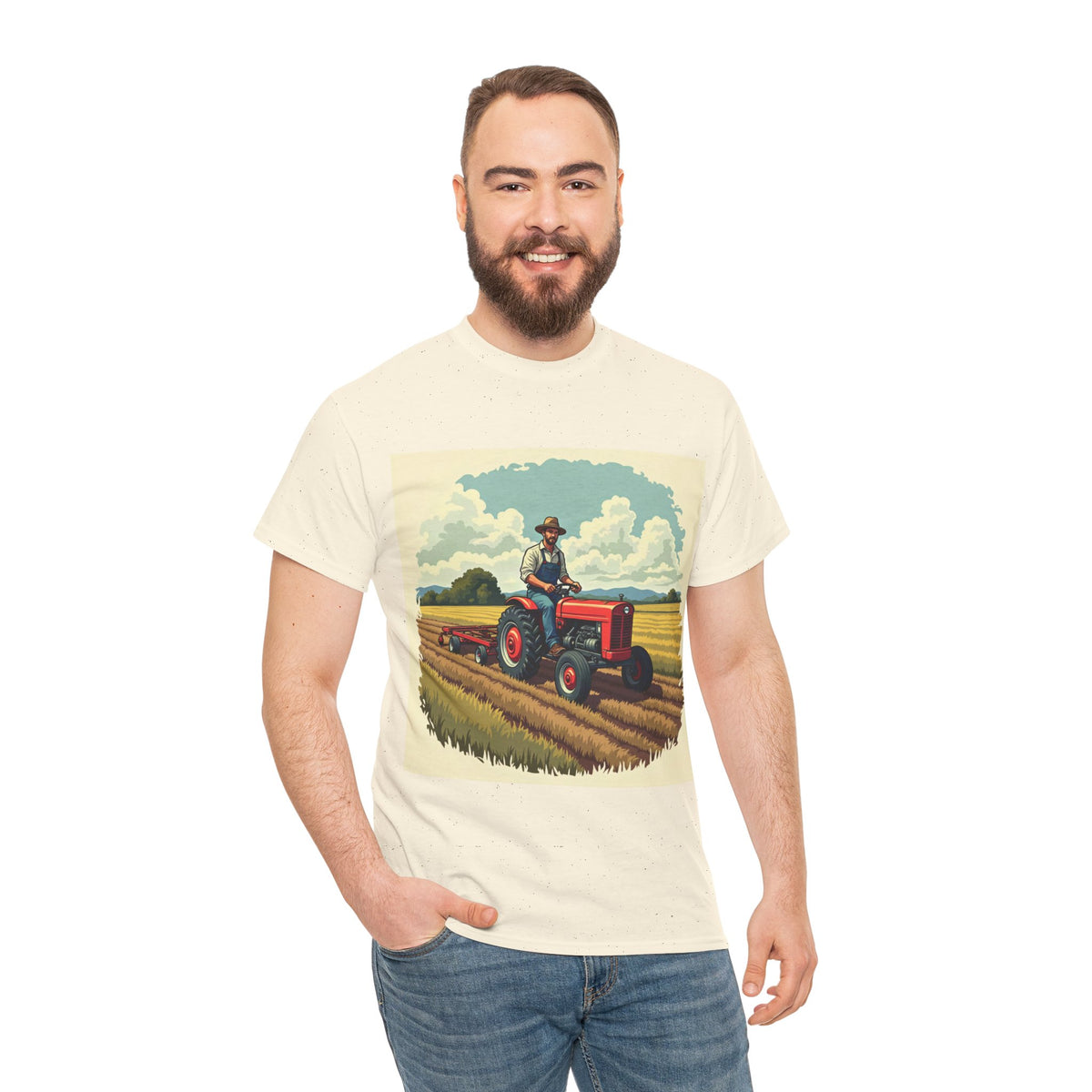 Farmer Vintage Tractor Tribute Tee