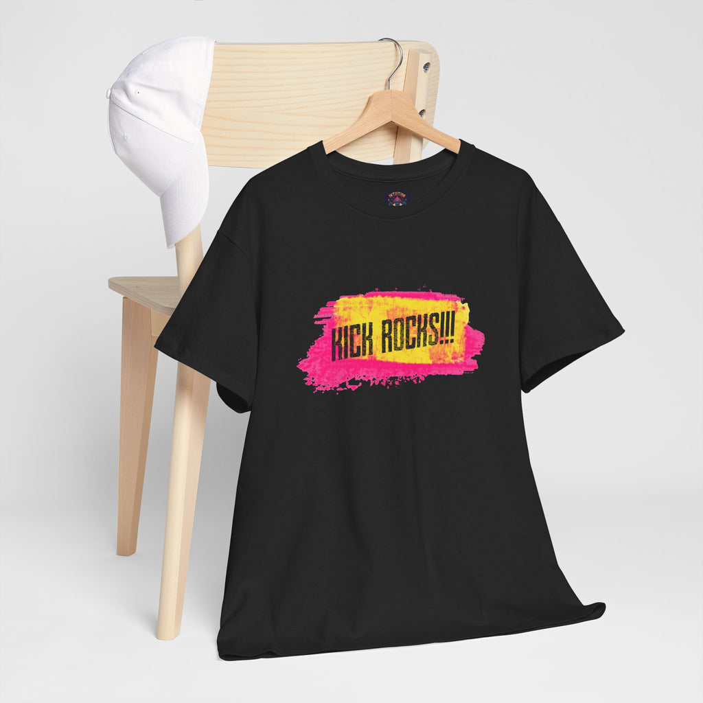 Kick Rocks Brushstroke Tee – Front Print | Intuition Within