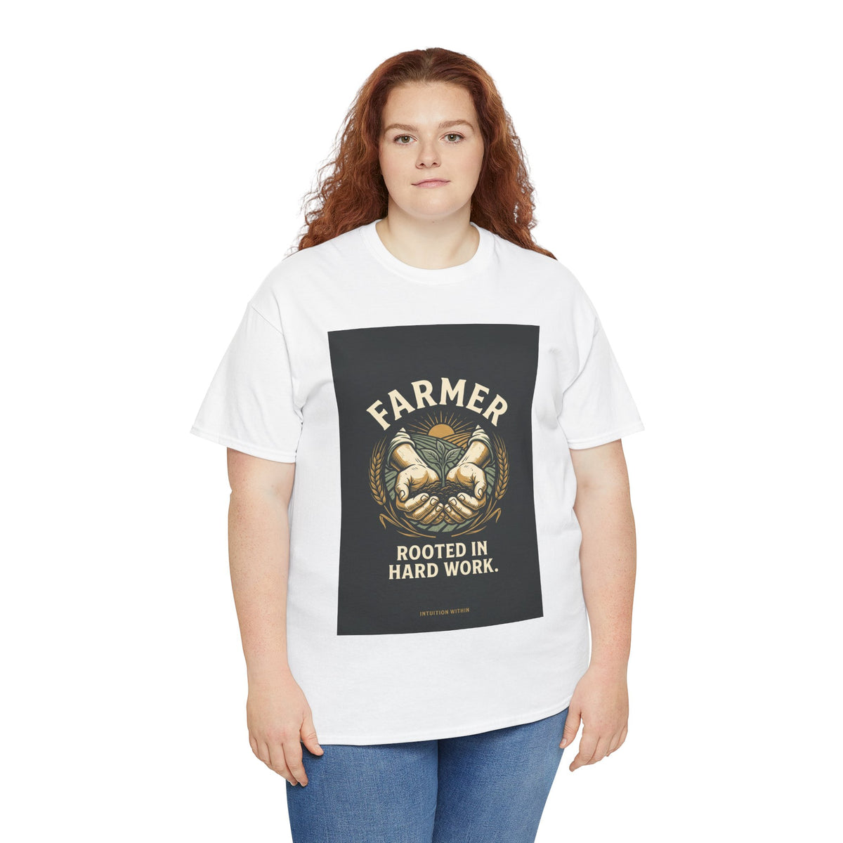 Rooted in Hard Work Farmer T-Shirt