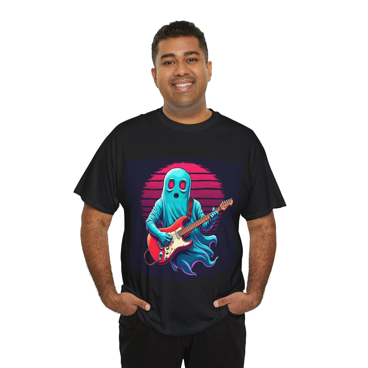 Ghost Guitarist Graphic Tee
