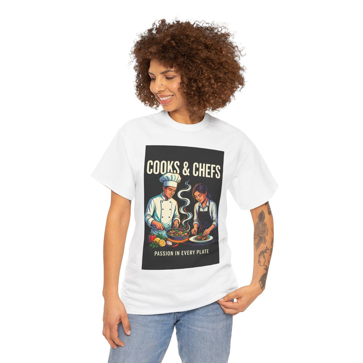 Passion in Every Plate Cooks & Chefs T-Shirt