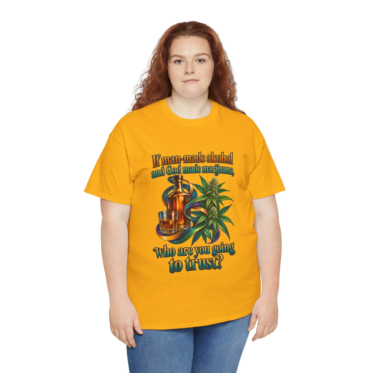 Homemade Alcohol & Cannabis Humor T-Shirt