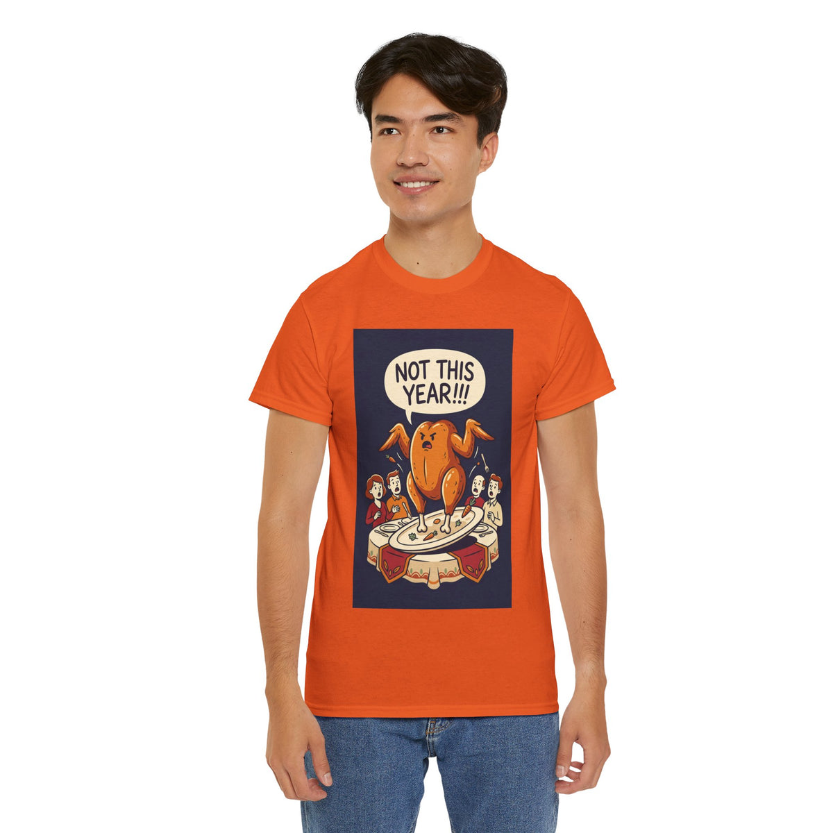 Not This Year! Turkey Thanksgiving T-Shirt | Holiday Humor